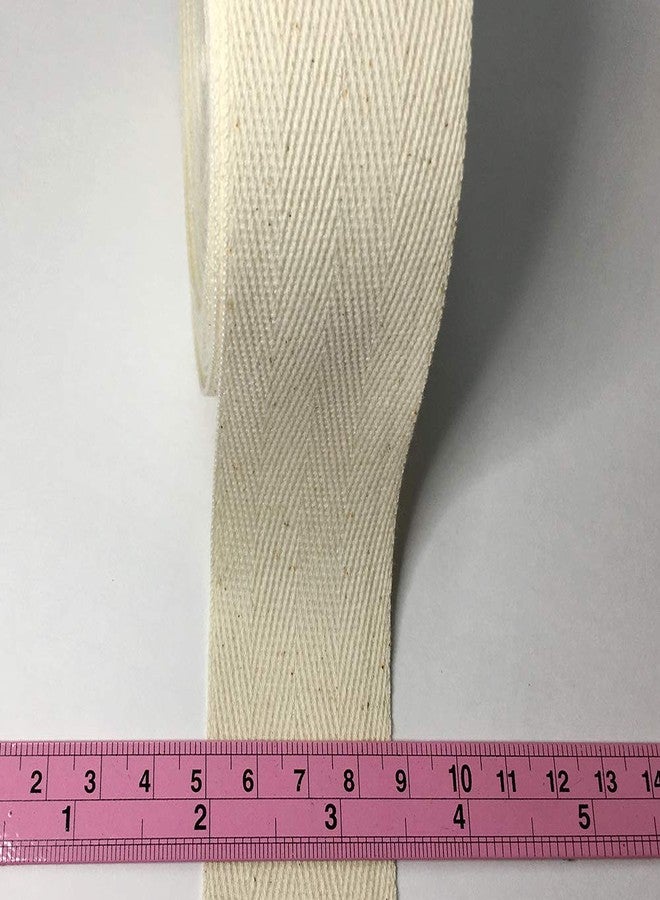 eJoyce شريط قطني مضلع بنمط متعرج، 38 مم (1-1/2 بوصة)، بطول 10 ياردات، SP-2787 (طبيعي) - Image 4